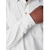 Long-Sleeve Heather Polo - Ivory Heather