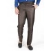 Dress Pant Trouser Formal for Men Metallic Dark Brown