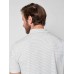 Movement™ Short-Sleeve Polo - Dune Stripe Grey