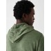 Slub Cotton Hoodie - Olive Forest