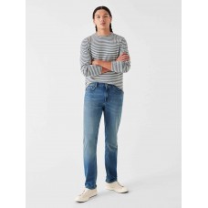 Stretch Terry™ Indigo 5-Pocket (30