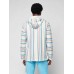 Biarritz French Terry Hoodie - Pacific Break Stripe