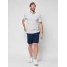 Movement™ Short-Sleeve Polo - Dune Stripe Grey