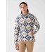 Doug Good Feather Knit Pacific Hoodie - Blue Star