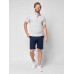 Movement™ Short-Sleeve Polo - Dune Stripe Grey