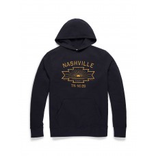 Nashville City Sunset Hoodie - Washed Black