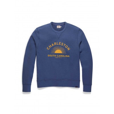 Charleston Classic Crewneck - Faded Navy